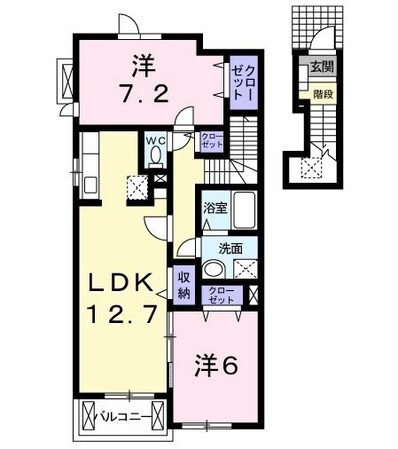 グラン　フォレストＣの物件間取画像